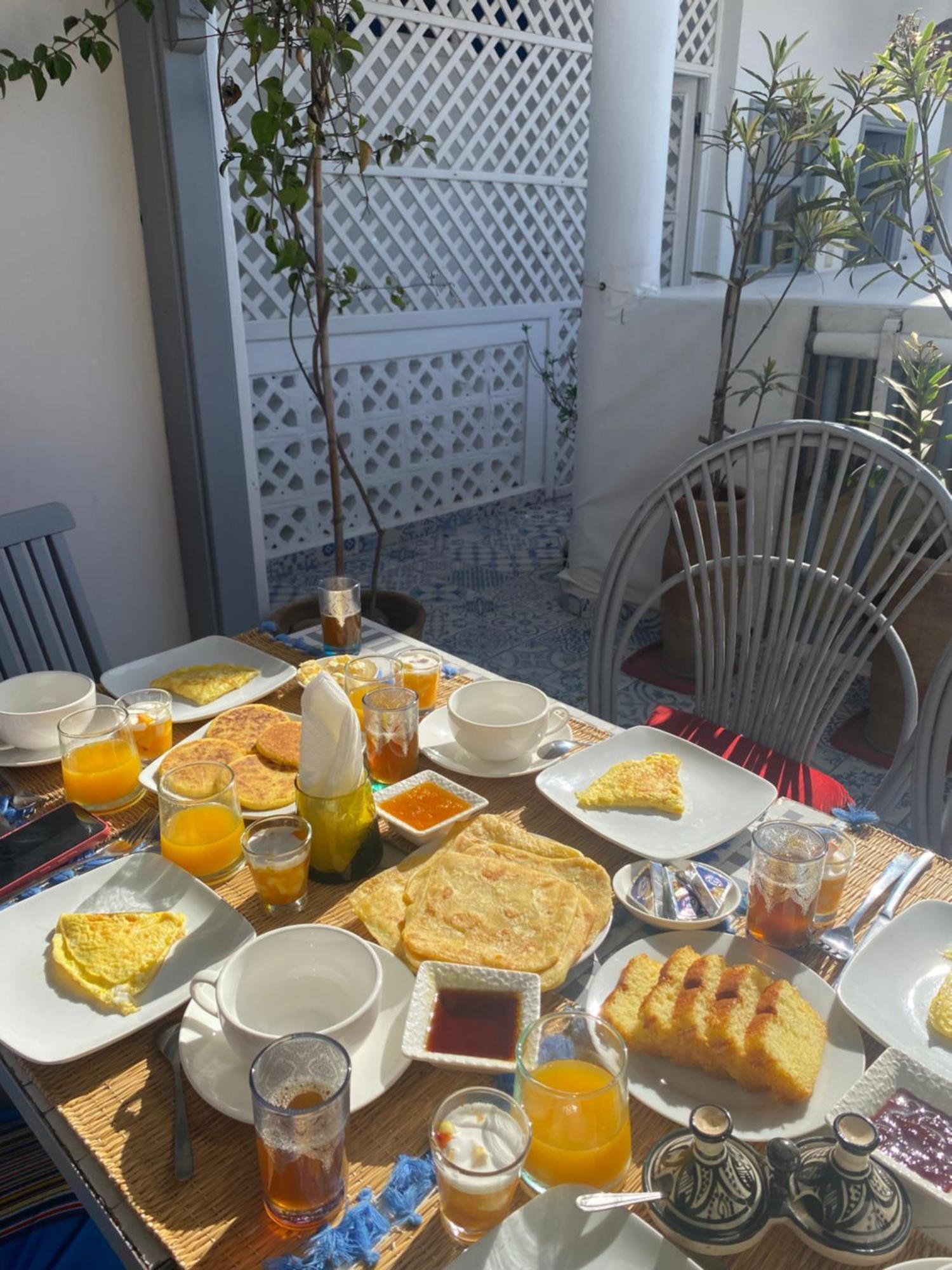 Riad Dar Sebta Szavíra Kültér fotó